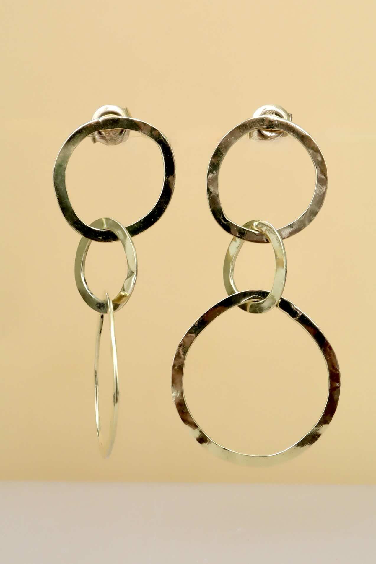 Golden Hoops Medium